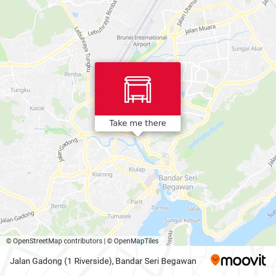 Jalan Gadong (1 Riverside) map