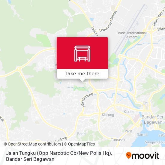 Jalan Tungku (Opp Narcotic Cb / New Polis Hq) map