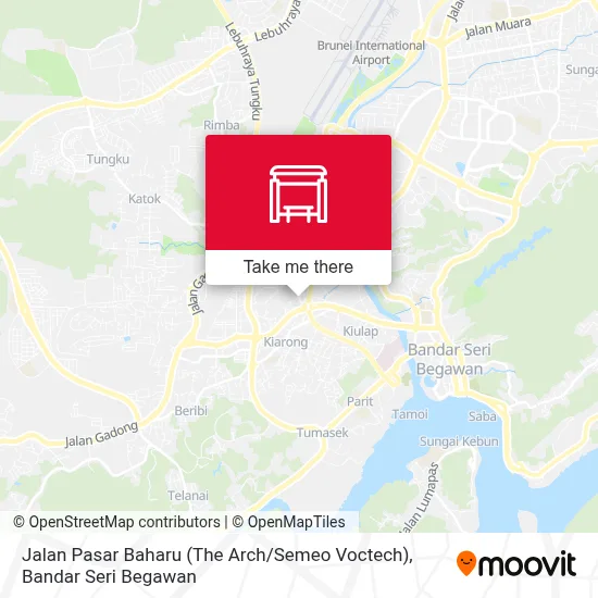 Jalan Pasar Baharu (The Arch / Semeo Voctech) map