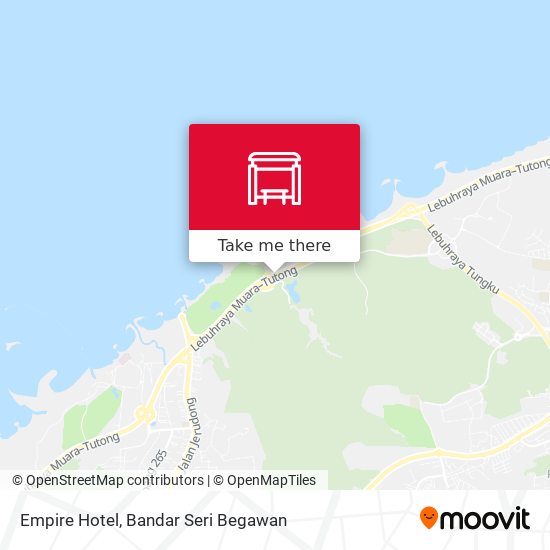 Empire Hotel map