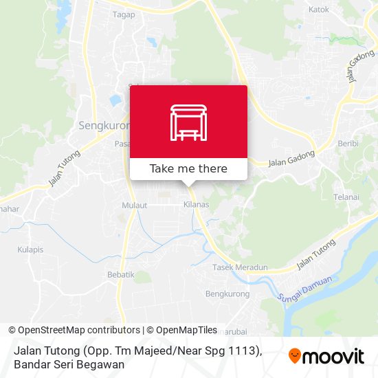 Jalan Tutong (Opp. Tm Majeed / Near Spg 1113) map