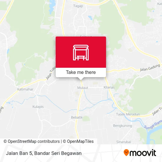 Jalan Ban 5 map