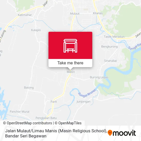 Jalan Mulaut / Limau Manis (Masin Religious School) map