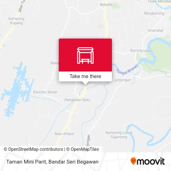 Taman Mini Parit map