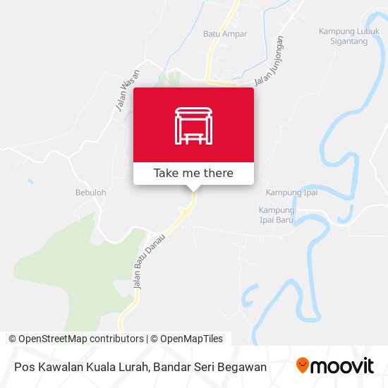 Pos Kawalan Kuala Lurah map
