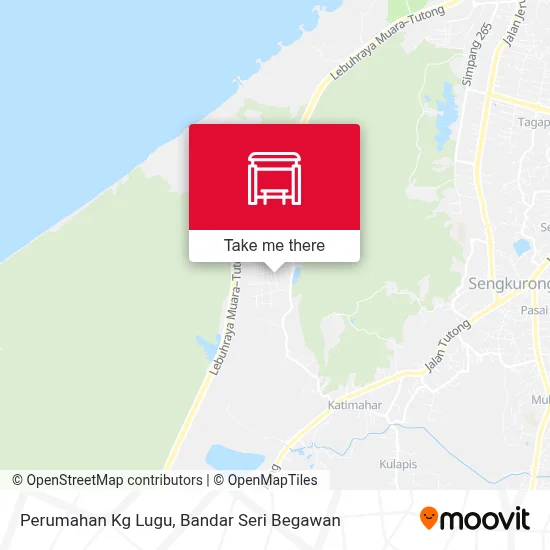 Perumahan Kg Lugu map