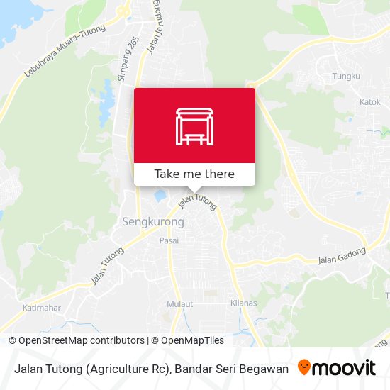 Jalan Tutong (Agriculture Rc) map