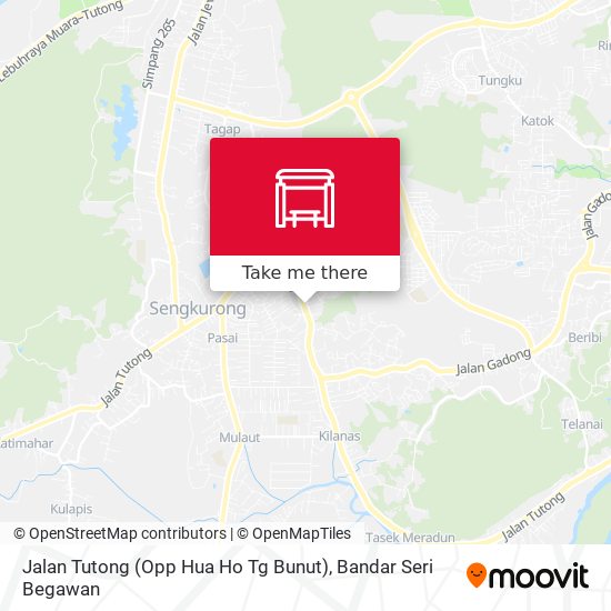 Jalan Tutong (Opp Hua Ho Tg Bunut) map