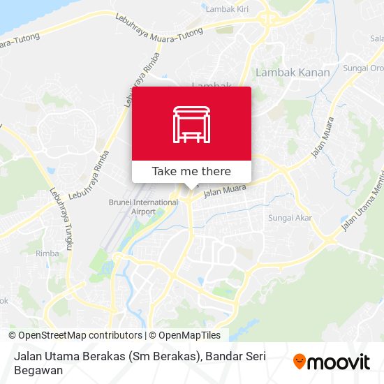 Jalan Utama Berakas (Sm Berakas) map