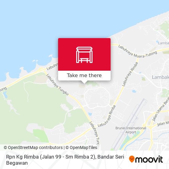 Rpn Kg Rimba (Jalan 99 - Sm Rimba 2) map