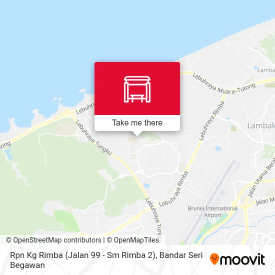 Rpn Kg Rimba (Jalan 99 - Sm Rimba 2) map