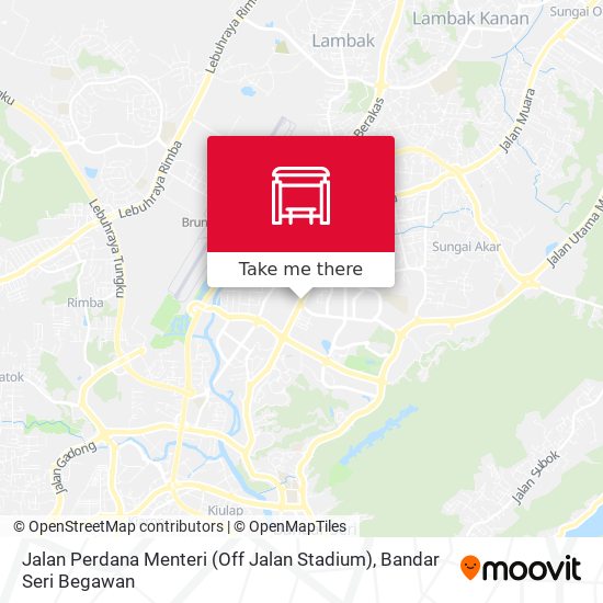 Jalan Perdana Menteri (Off Jalan Stadium) map