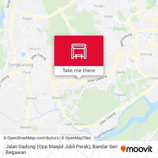Jalan Gadong (Opp Masjid Jubli Perak) map