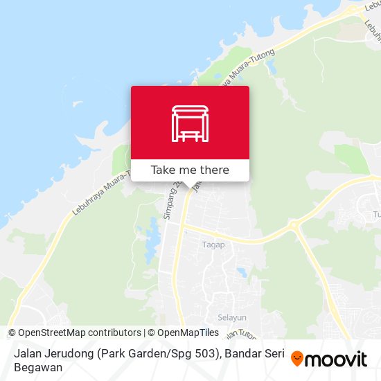 Jalan Jerudong (Park Garden / Spg 503) map