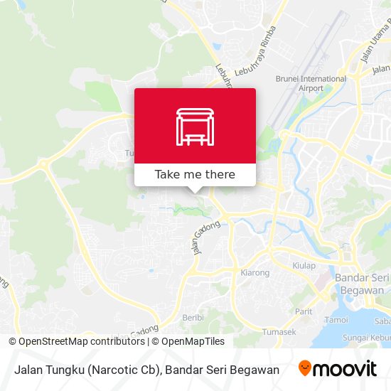 Jalan Tungku (Narcotic Cb) map