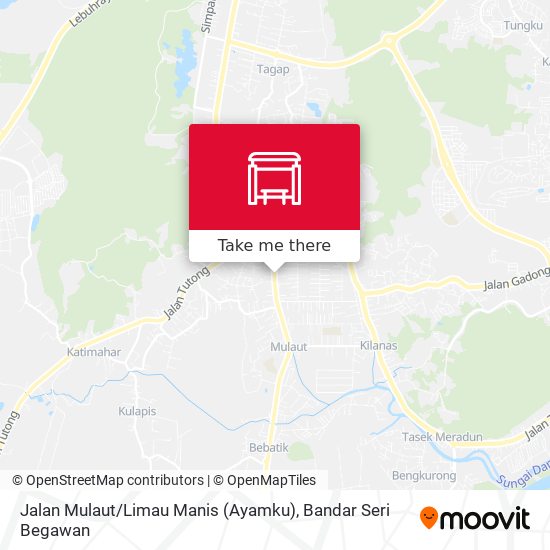 Jalan Mulaut / Limau Manis (Ayamku) map