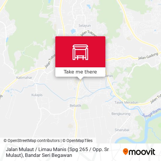 Jalan Mulaut / Limau Manis (Spg 265 / Opp. Sr Mulaut) map