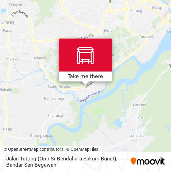 Jalan Tutong (Opp Sr Bendahara Sakam Bunut) map