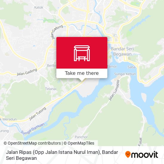 Jalan Ripas (Opp Jalan Istana Nurul Iman) map