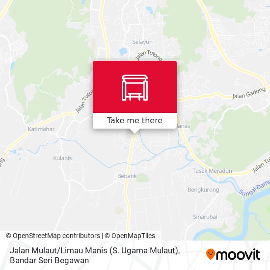 Jalan Mulaut / Limau Manis (S. Ugama Mulaut) map