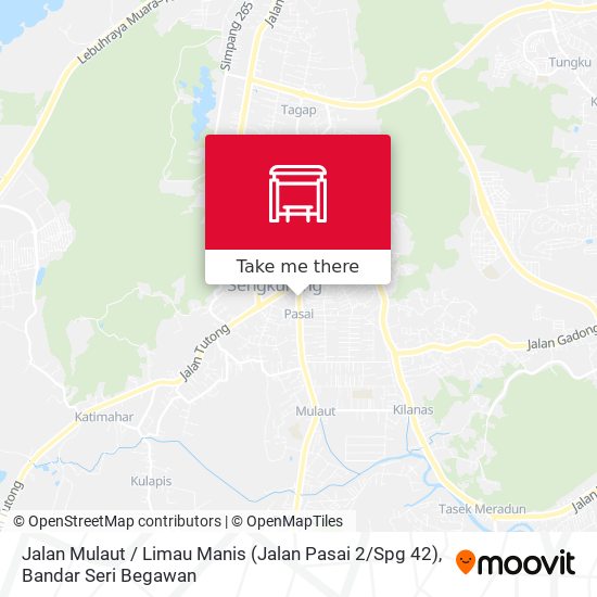 Jalan Mulaut / Limau Manis (Jalan Pasai 2 / Spg 42) map