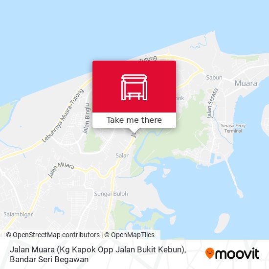 Jalan Muara (Kg Kapok Opp Jalan Bukit Kebun) map