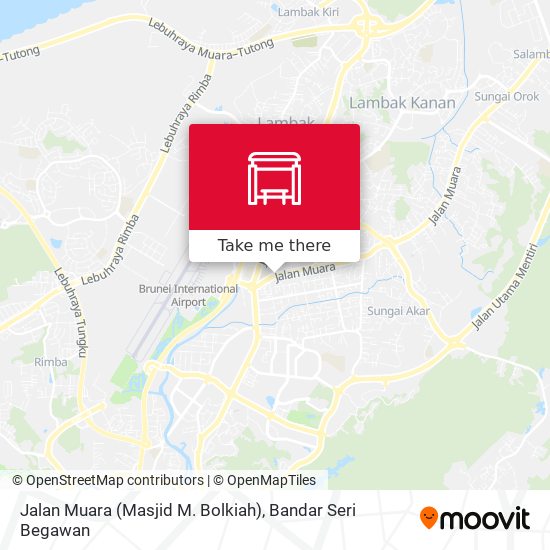 Jalan Muara (Masjid M. Bolkiah) map
