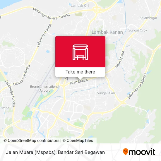 Jalan Muara (Mspsbs) map