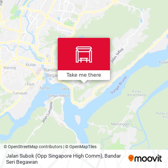 Jalan Subok (Opp Singapore High Comm) map