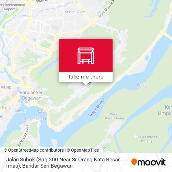 Jalan Subok (Spg 300 Near Sr Orang Kata Besar Imas) map