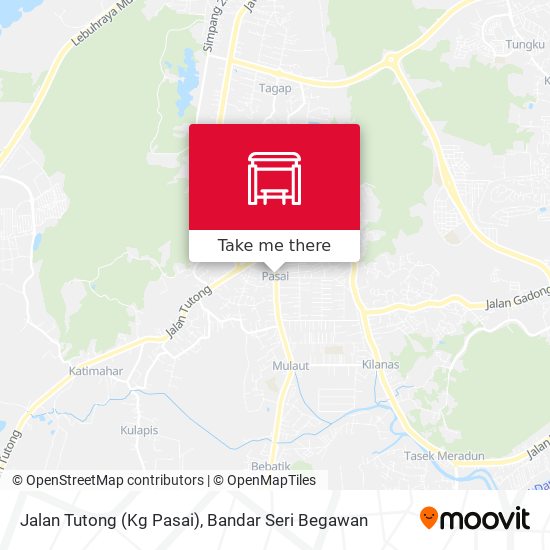 Jalan Tutong (Kg Pasai) map