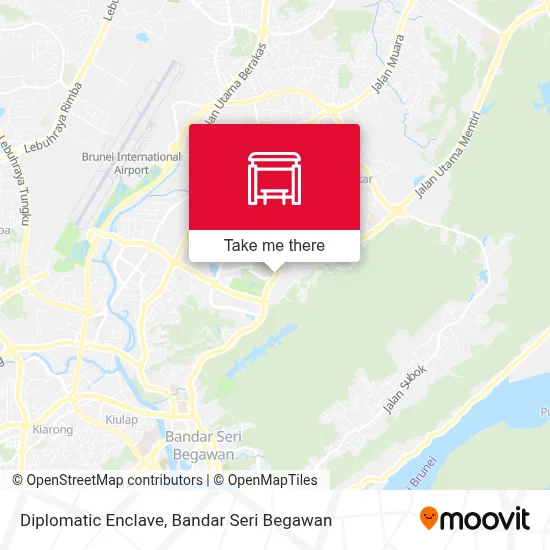 Diplomatic Enclave map