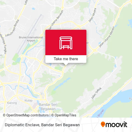 Diplomatic Enclave map