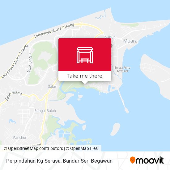 Perpindahan Kg Serasa map