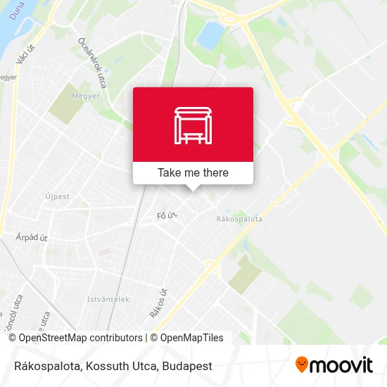 Rákospalota, Kossuth Utca map
