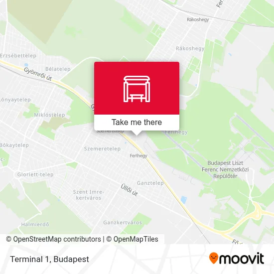 Terminal 1 map