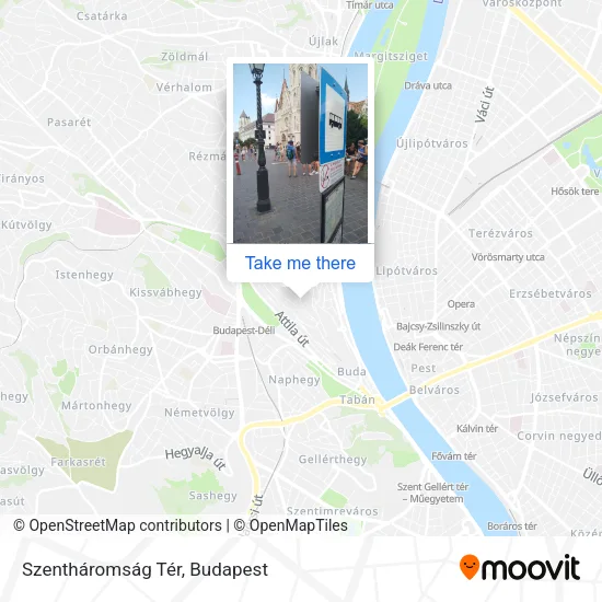 Szentháromság Tér map