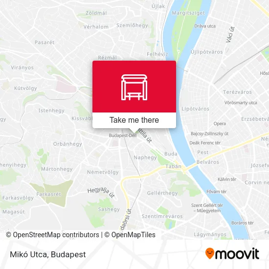 Mikó Utca map