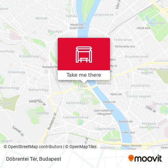 Döbrentei Tér map