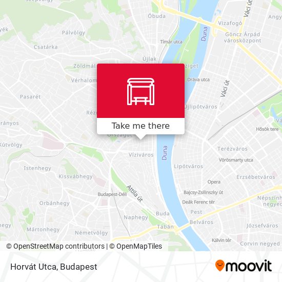 Horvát Utca map