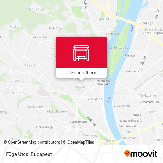 Füge Utca map