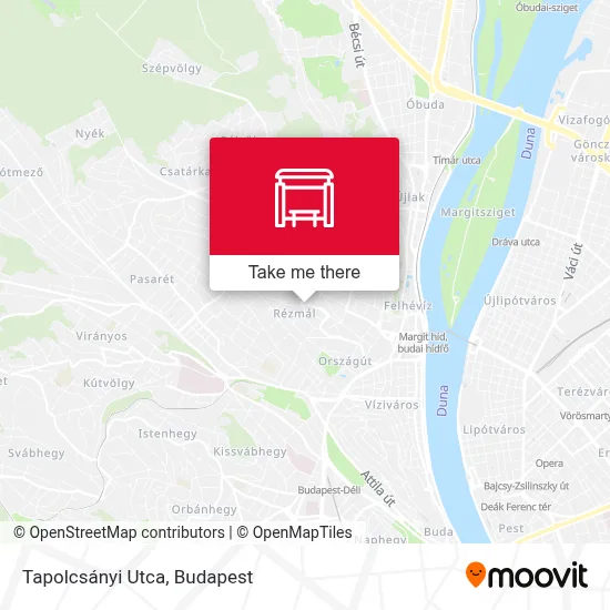 Tapolcsányi Utca map
