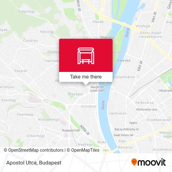 Apostol Utca map