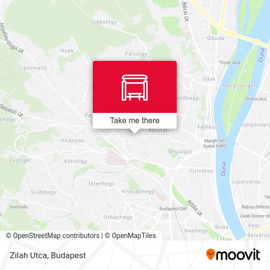 Zilah Utca map