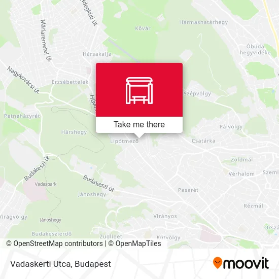Vadaskerti Utca map