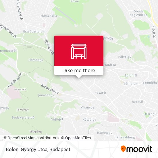 Bölöni György Utca map