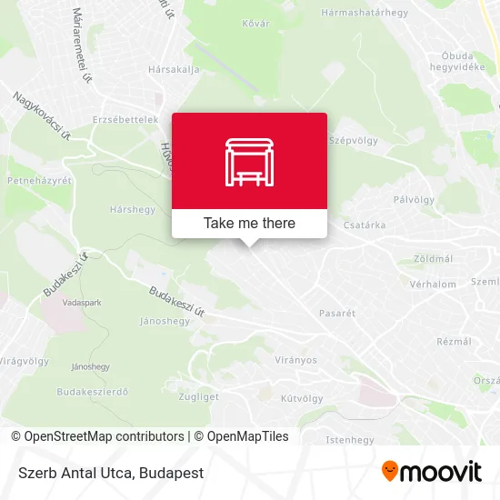 Szerb Antal Utca map