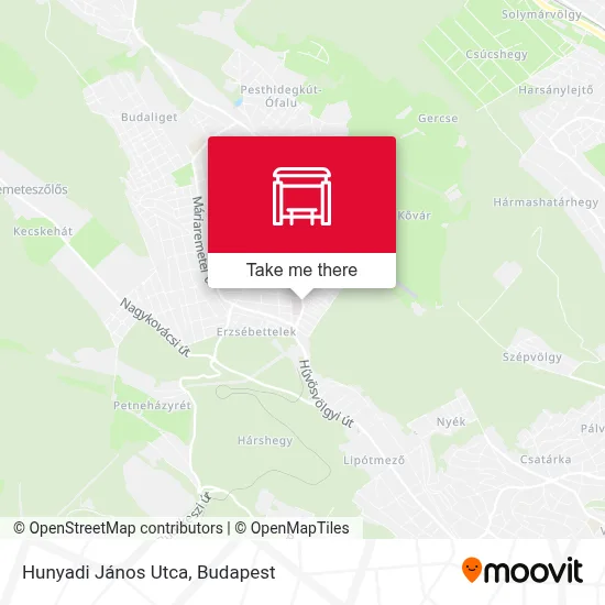 Hunyadi János Utca map