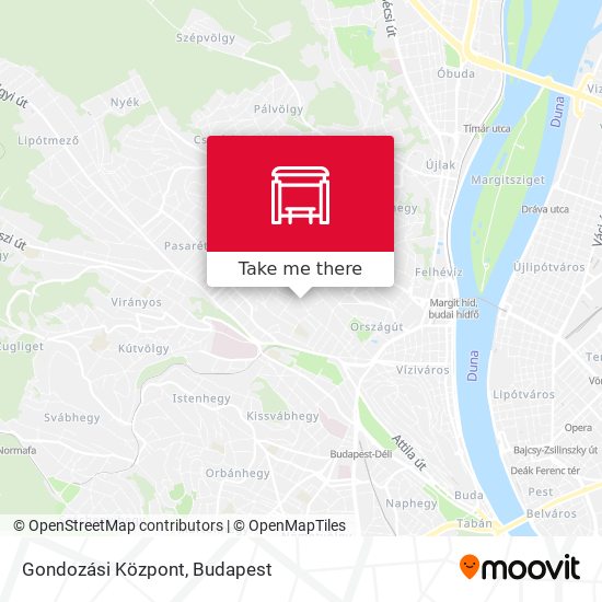 Gondozási Központ map