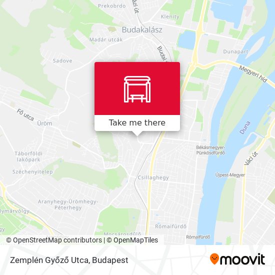 Zemplén Győző Utca map